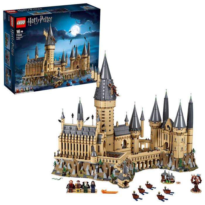 لگو قلعه هاگوارتز سری هری پاتر کد 71043 مدل hogwartz castle