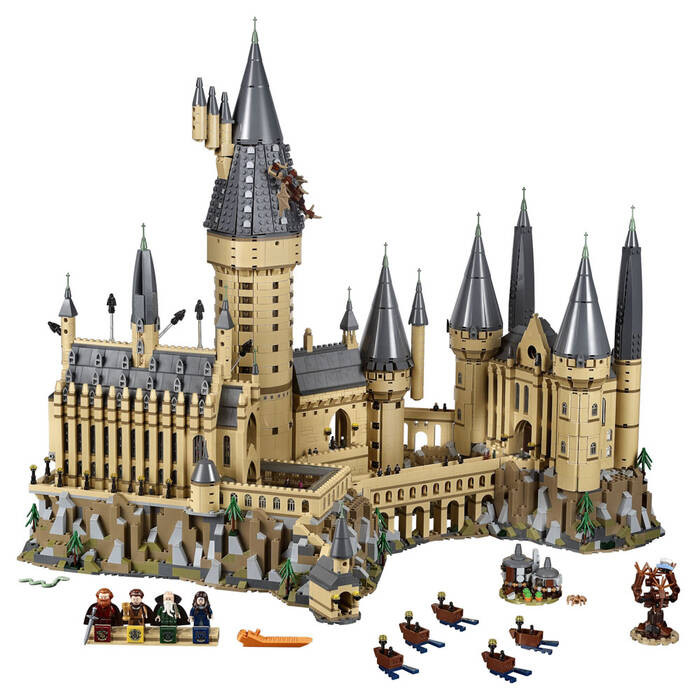 لگو قلعه هاگوارتز سری هری پاتر کد 71043 مدل hogwartz castle
