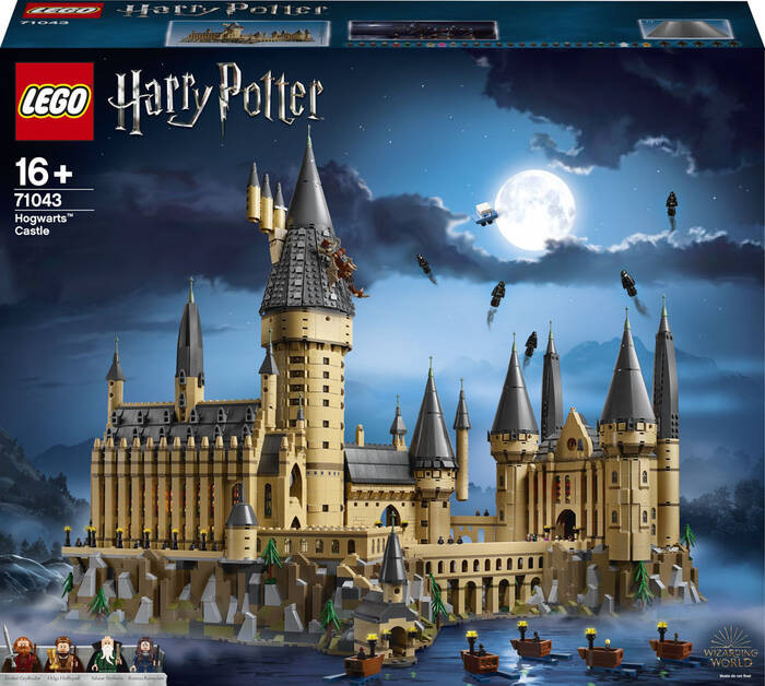 لگو قلعه هاگوارتز سری هری پاتر کد 71043 مدل hogwartz castle