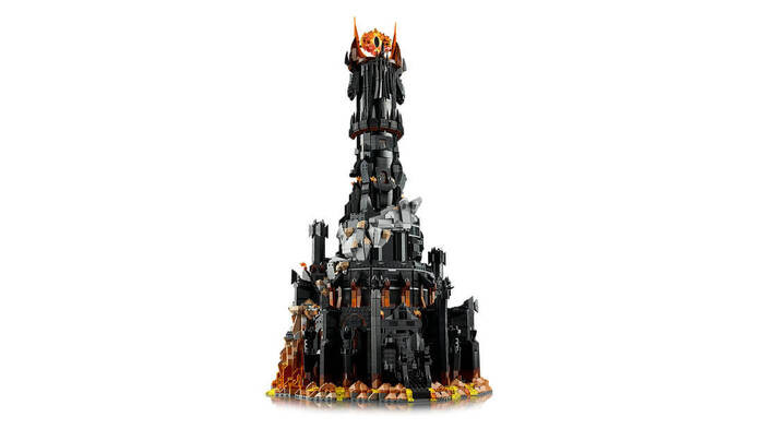 لگو ارباب حلقه ها قلعه باراد دور کد 10333 مدل the lord of the rings: barad-dûr