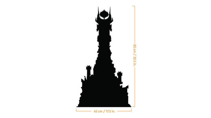 لگو ارباب حلقه ها قلعه باراد دور کد 10333 مدل the lord of the rings: barad-dûr
