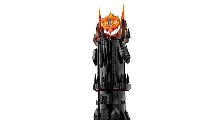 لگو ارباب حلقه ها قلعه باراد دور کد 10333 مدل the lord of the rings: barad-dûr