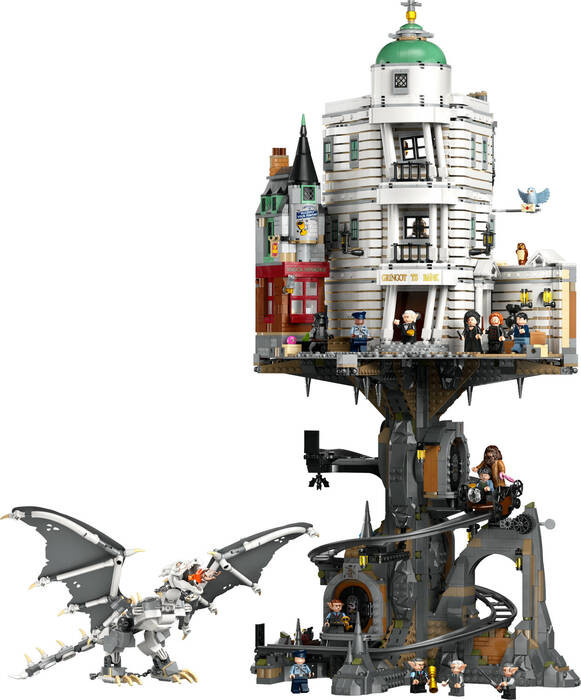 لگو هری پاتر بانک جادوگری گرینگوتز کد 76417 gringotts wizarding bank