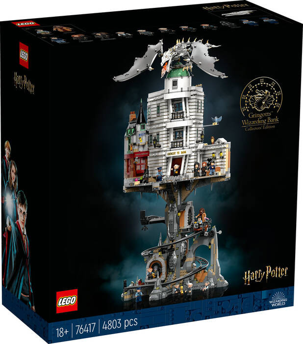 لگو هری پاتر بانک جادوگری گرینگوتز کد 76417 gringotts wizarding bank