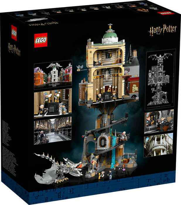 لگو هری پاتر بانک جادوگری گرینگوتز کد 76417 gringotts wizarding bank