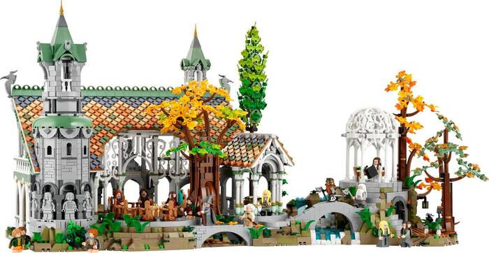 لگو ارباب حلقه ها ریوندل کد 10316 tho lord of the rings Rivendell