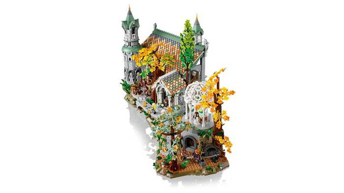 لگو ارباب حلقه ها ریوندل کد 10316 tho lord of the rings Rivendell