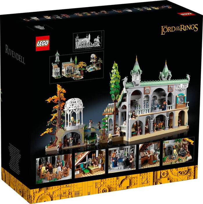 لگو ارباب حلقه ها ریوندل کد 10316 tho lord of the rings Rivendell