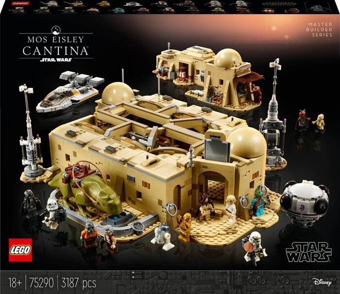 لگو جنگ ستارگان کد 75290 مدل Star Wars eisley cantina
