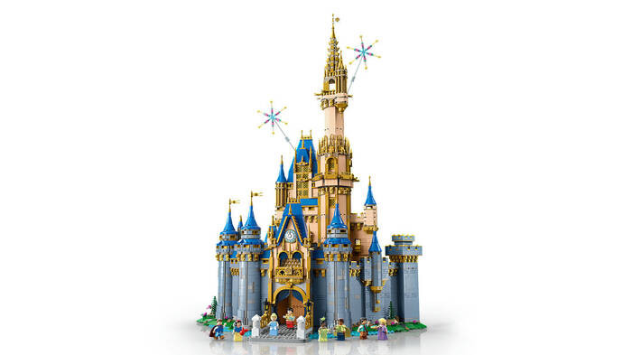 لگو اورجینال قلعه دیزنی کلاسیک کد 43222 مدل Disney classic