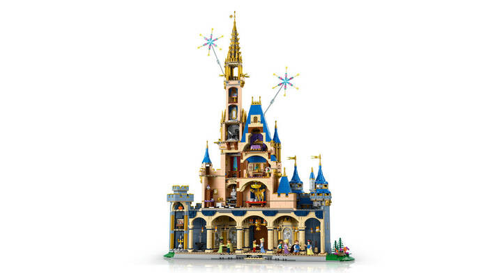 لگو اورجینال قلعه دیزنی کلاسیک کد 43222 مدل Disney classic