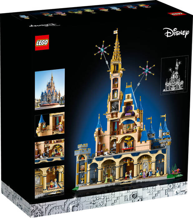 لگو اورجینال قلعه دیزنی کلاسیک کد 43222 مدل Disney classic