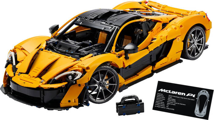 لگو تکنیک مکلارن p1 کد 42172 مدل technic McLaren