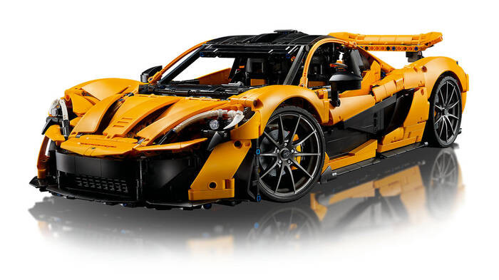 لگو تکنیک مکلارن p1 کد 42172 مدل technic McLaren