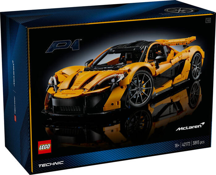 لگو تکنیک مکلارن p1 کد 42172 مدل technic McLaren