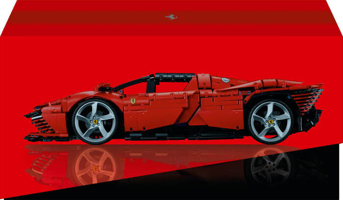 لگو تکنیک فراری دایتونا کد 42143 مدل technic Ferrari Daytona