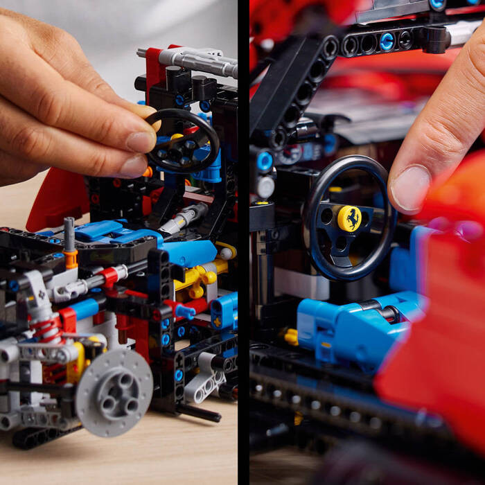 لگو تکنیک فراری دایتونا کد 42143 مدل technic Ferrari Daytona