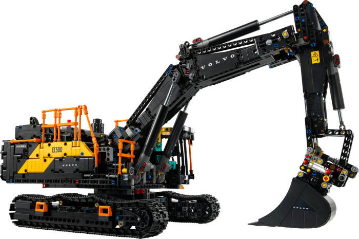 لگو بیل مکانیکی سری تکنیک اسباب بازی کد 42215 مدل technic Volvo ec500 hybrid