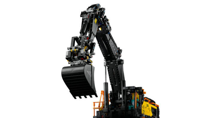 لگو بیل مکانیکی سری تکنیک اسباب بازی کد 42215 مدل technic Volvo ec500 hybrid