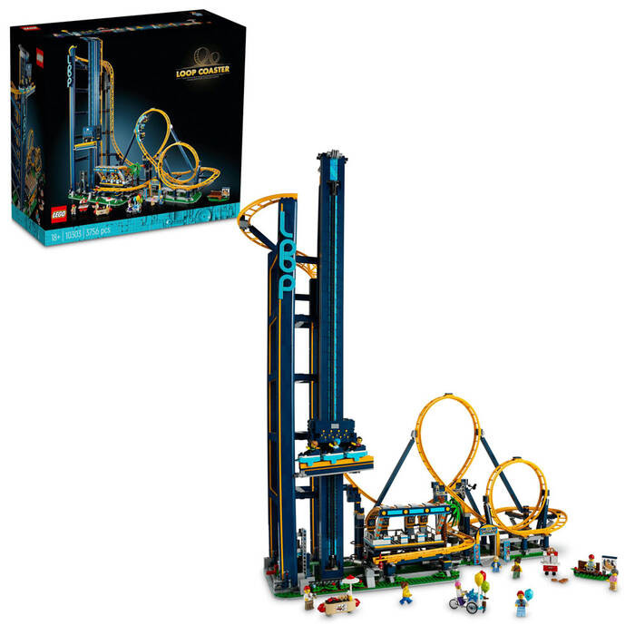 لگو ترن هوایی سری ایکونز کد 10303 مدل icons loop coaster