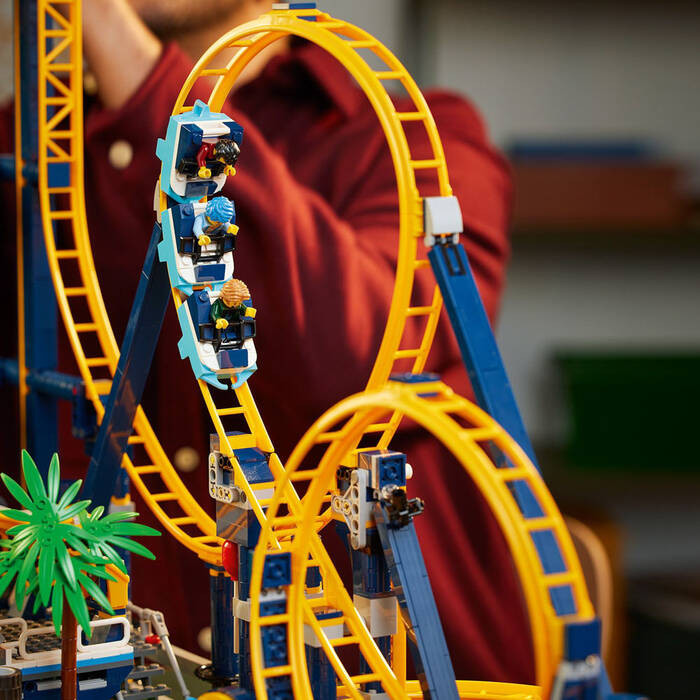 لگو ترن هوایی سری ایکونز کد 10303 مدل icons loop coaster