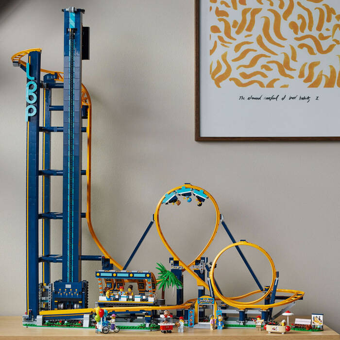 لگو ترن هوایی سری ایکونز کد 10303 مدل icons loop coaster