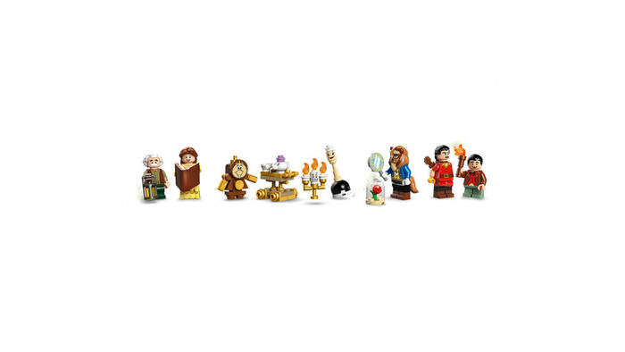 لگو سری دیزنی قلعه زیبا و هیولا کد 43263 مدل Disney beauty and the beast