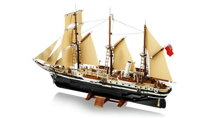 لگو کشتی سری ایکونز کد 10335 مدل endurance ship