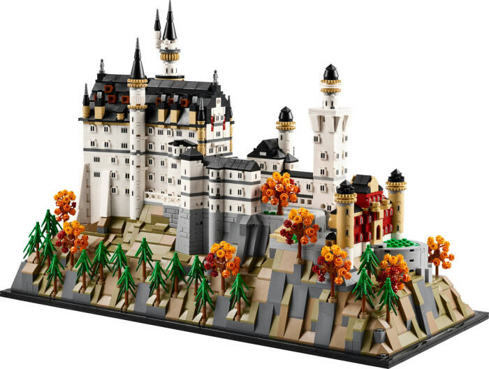 لگو سری آرشیتکت کد 21063 مدل neuschwanstein castle