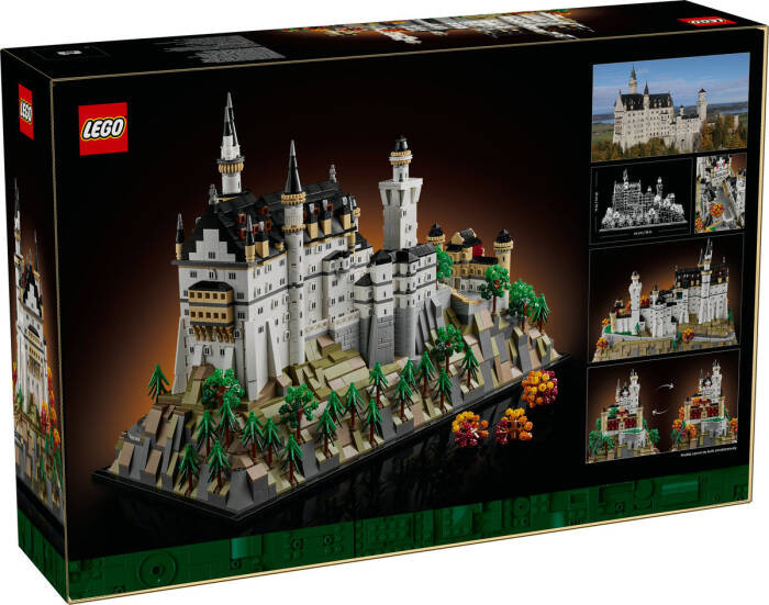 لگو سری آرشیتکت کد 21063 مدل neuschwanstein castle