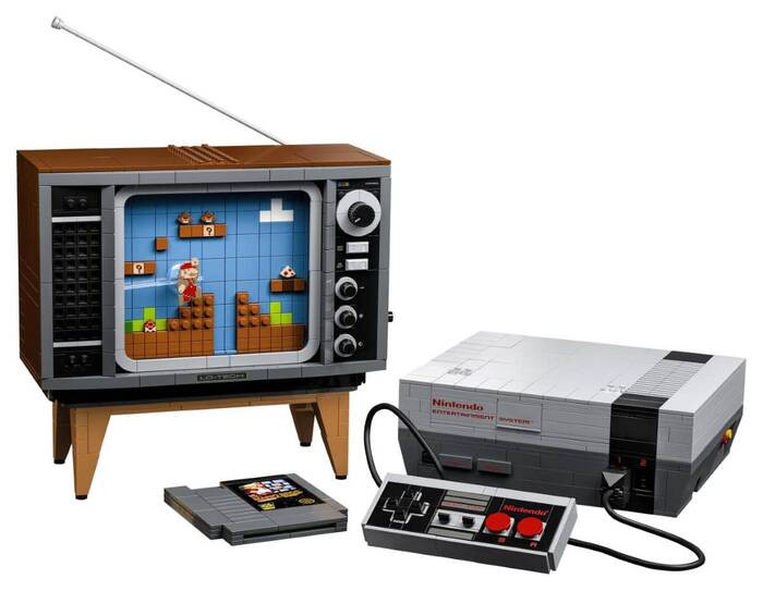 لگو سری سوپر ماریو کد 71374 مدل Nintendo entertainment system