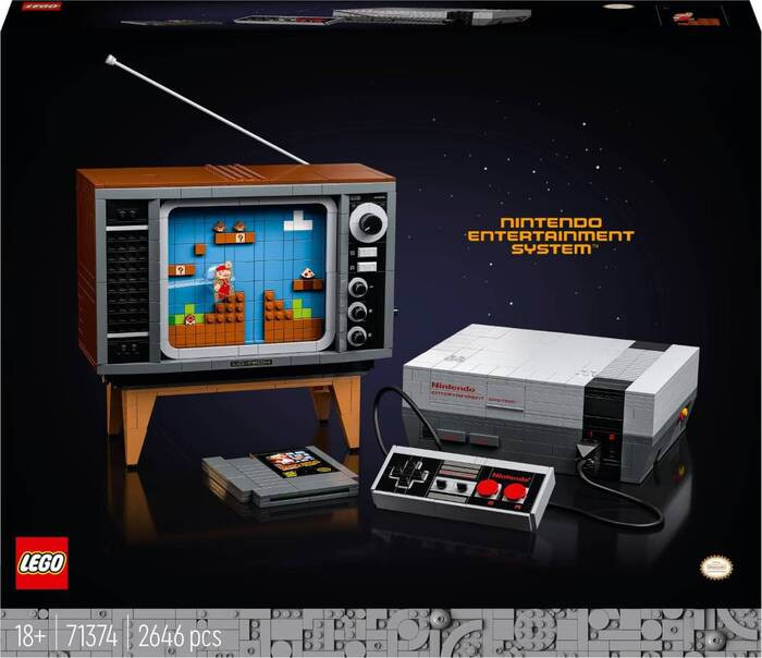 لگو سری سوپر ماریو کد 71374 مدل Nintendo entertainment system
