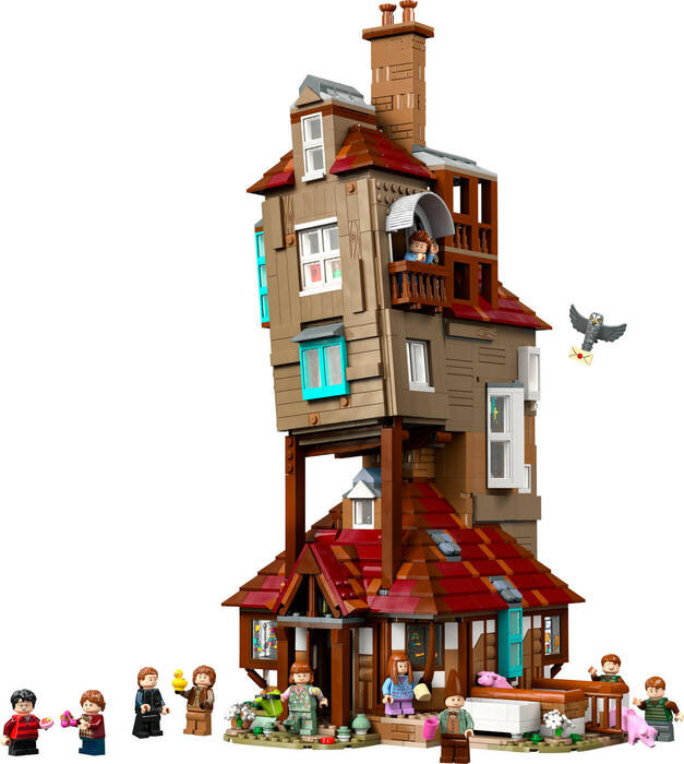لگو هری پاتر کد 76437 مدل the burrow collector edition