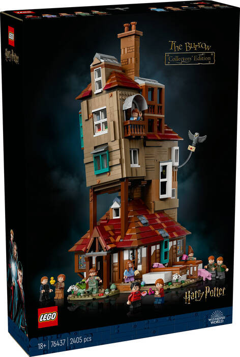 لگو هری پاتر کد 76437 مدل the burrow collector edition