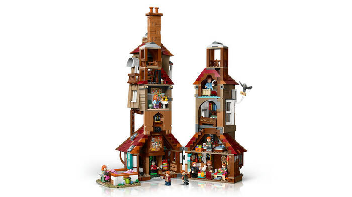 لگو هری پاتر کد 76437 مدل the burrow collector edition