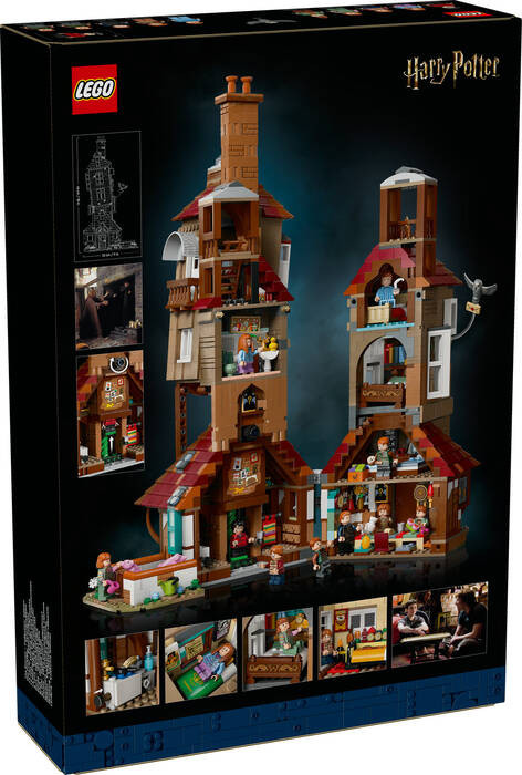لگو هری پاتر کد 76437 مدل the burrow collector edition