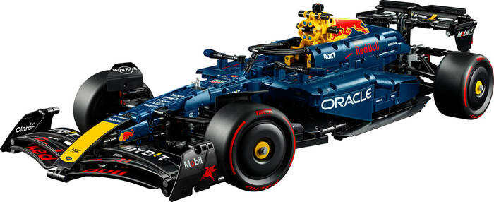 لگو سری تکنیک ماشین فرمول یک رد بول کد 42206 مدل oracle Red Bull racing