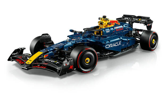 لگو سری تکنیک ماشین فرمول یک رد بول کد 42206 مدل oracle Red Bull racing