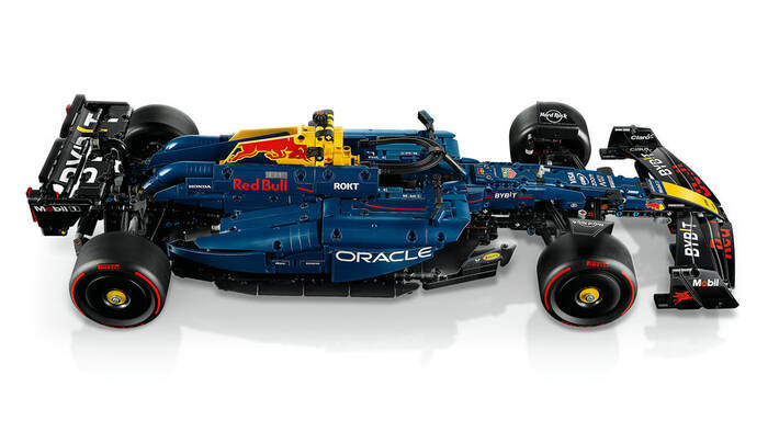 لگو سری تکنیک ماشین فرمول یک رد بول کد 42206 مدل oracle Red Bull racing