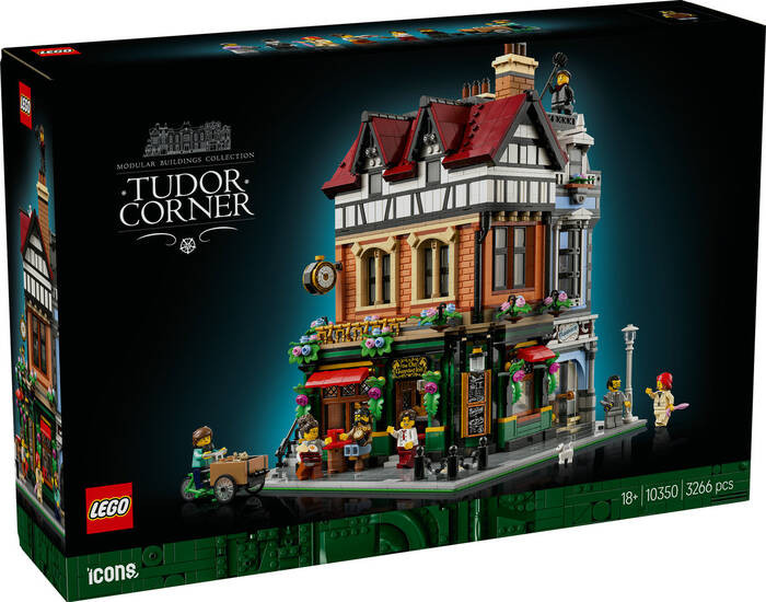 لگو سری ایکونز کد 10350 مدل Tudor corner