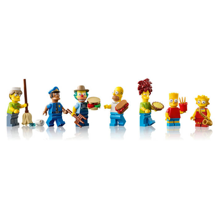 لگو سری ایکونز سیمپسون کد 10352 مدل the Simpsons Krusty burger